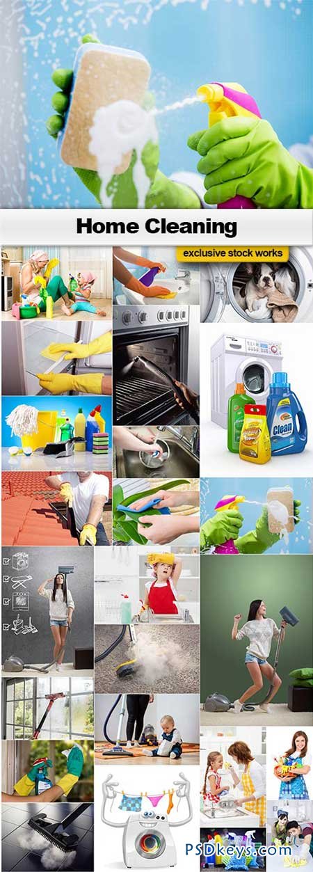 Home Cleaning - 25xJPEGs