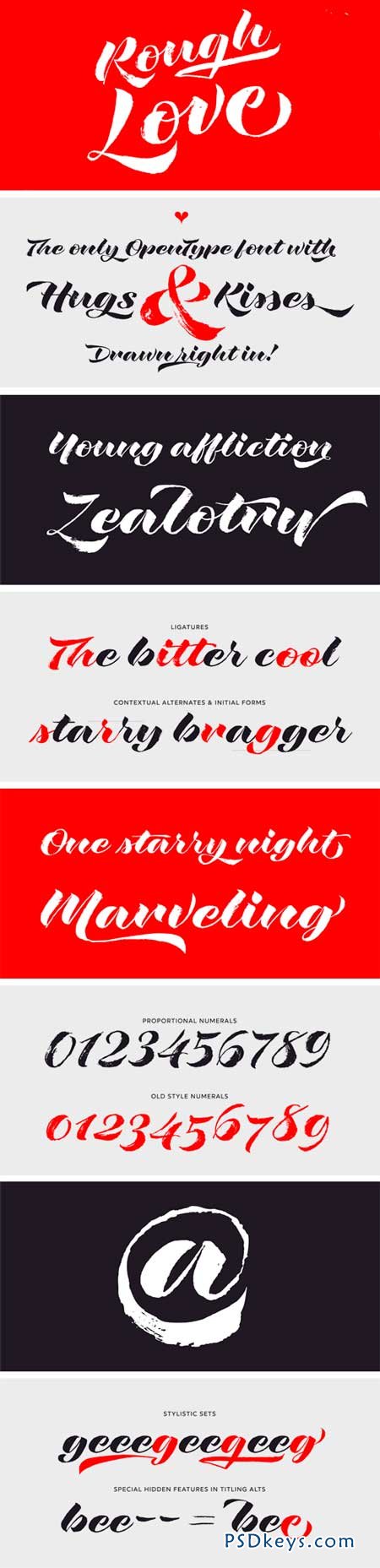 Rough Love Font for $28