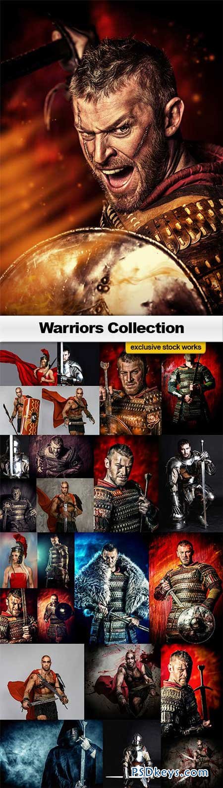 Warriors Collection - 25xJPEGs