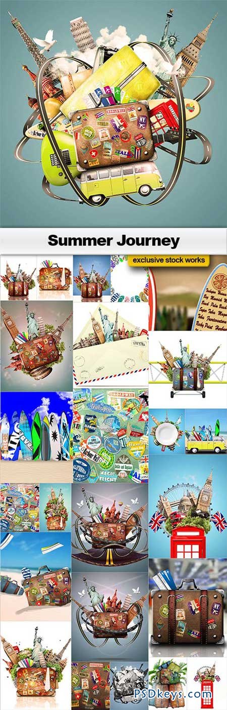 Summer Journey - 25xJPEGs