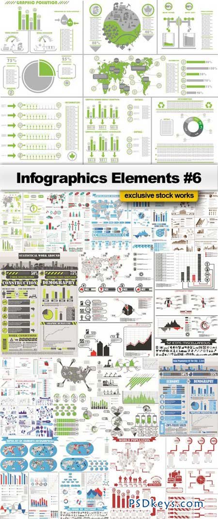 Infographics Elements #6 - 25xEPS