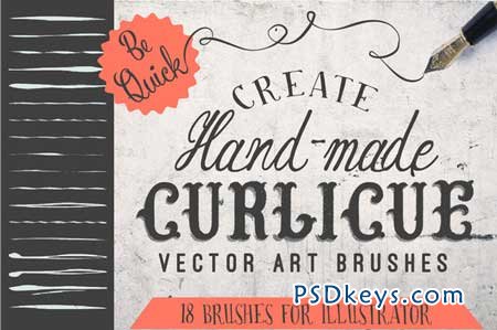 18 Curlicue Brushes 101067