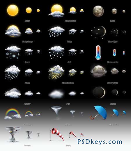 Weather Icon Set 10526