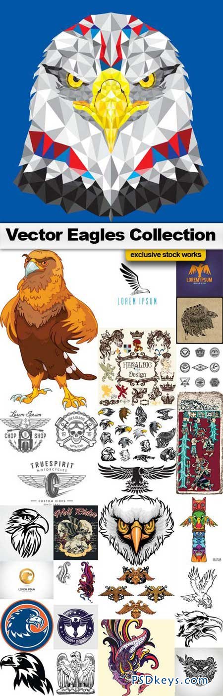 Vector Eagles Collection - 26xEPS