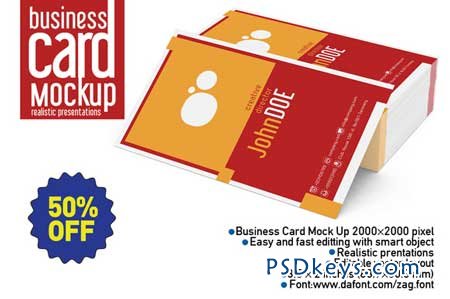 Business Card Mock Up 109449