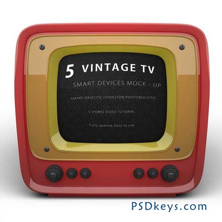 Vintage Tv Set 110358