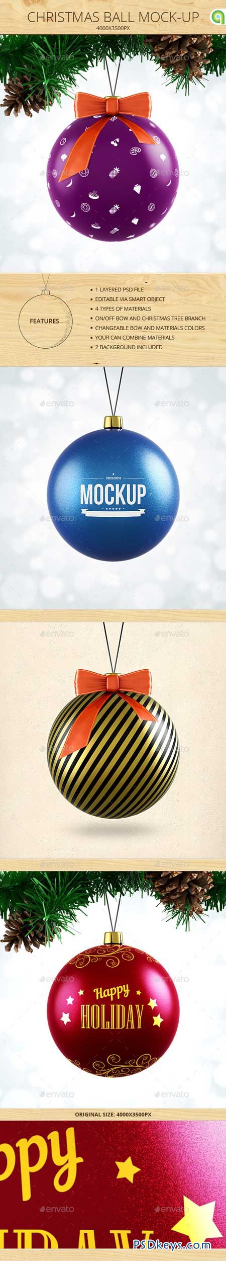 Christmas Ball Mock-Up 9512527