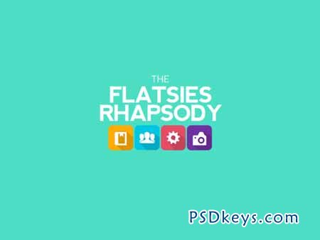 Flat Rhapsody PowerPoint 16337