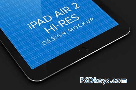 iPad Air Design Mockup 109835
