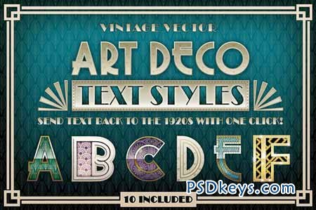 Art Deco Styles + Bonus Items 107838