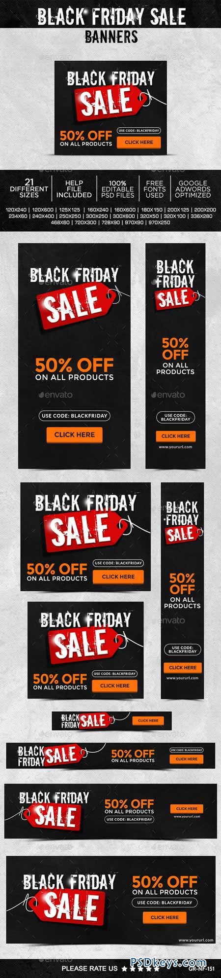 Black Friday Sale Banners 9541601