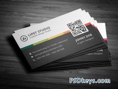 Clean Business Card Template 115196