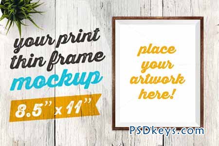 Your Print Thin Frame Mockup 110916