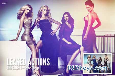 Leaked Photoshop Actions Series One 107339
