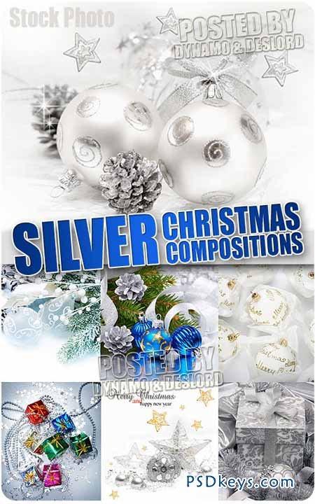 Silver Christmas Compositions - UHQ