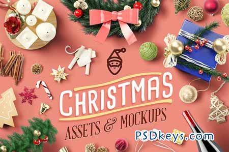 Christmas Assets & Mock Ups + Bonus 113469