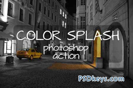 Color Splash - Photoshop Action 43523
