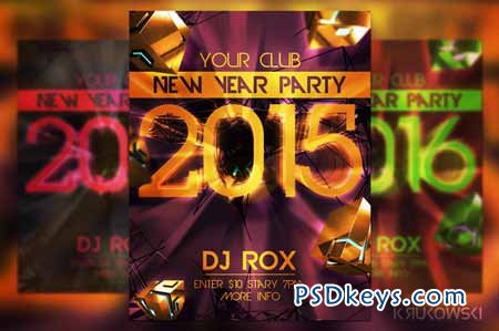 New Year Party Flyer 111057