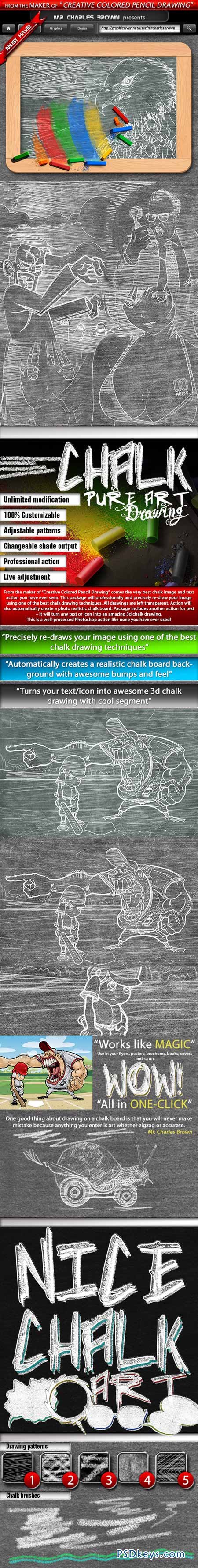 Pure Art Chalk Drawing 4024664
