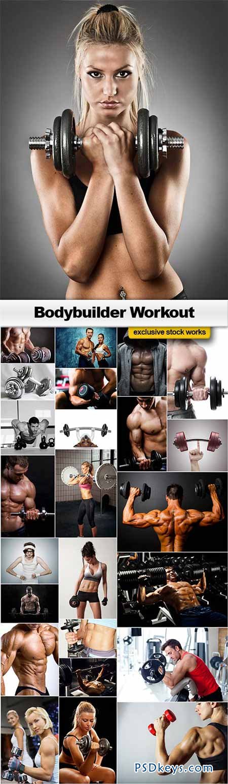 Bodybuilder Workout - 25xJPEGs