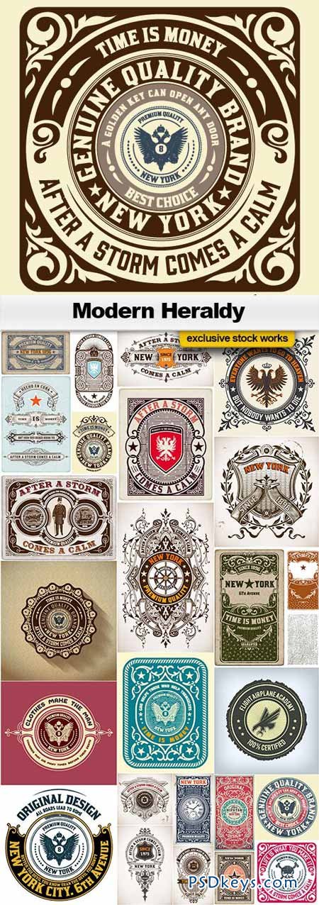 Modern Heraldy - 25xEPS