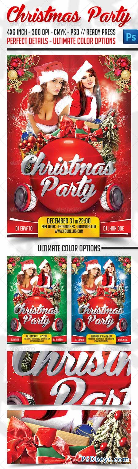 Christmas Party Flyer 3357344