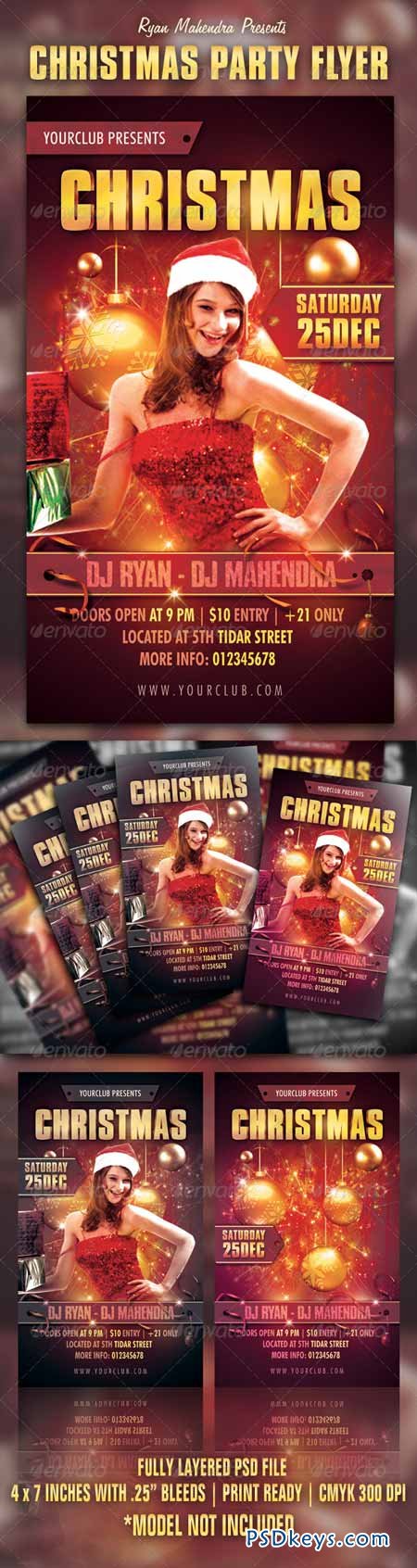 Christmas Party Flyer 3290294