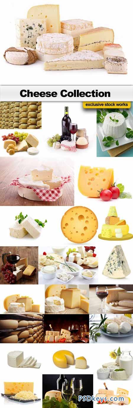 Cheese collection - 23xJPEGs + 2xEPS