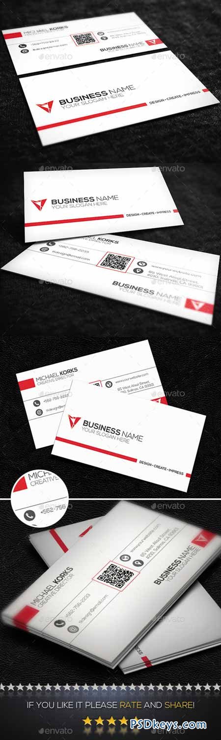 White Creative Business Card No.07 9522352