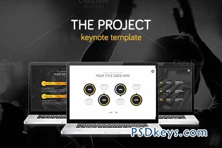 THE PROJECT - Keynote Template 68447