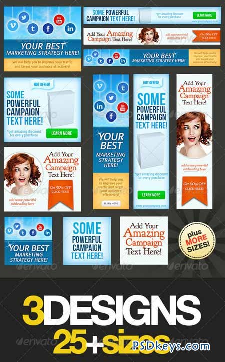 Multipurpose Web Banner Design Bundle 5032342