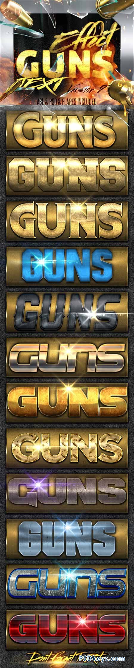 Guns Layer Styles FX 2 7835992