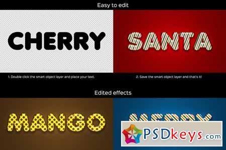 Candy Text Effects Vol.1 123179