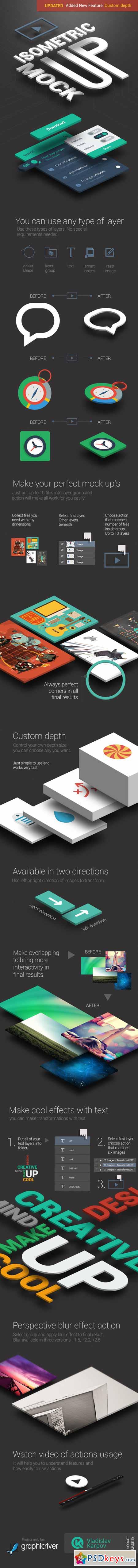 Isometric Mock-UP Actions 4711538