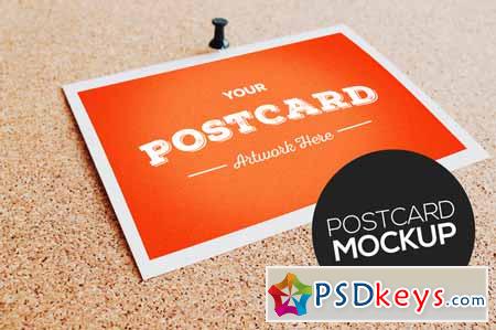 Postcard Mock-up 124550
