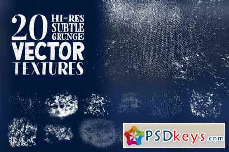 Hi-Res Subtle Grunge Vector Textures 2481