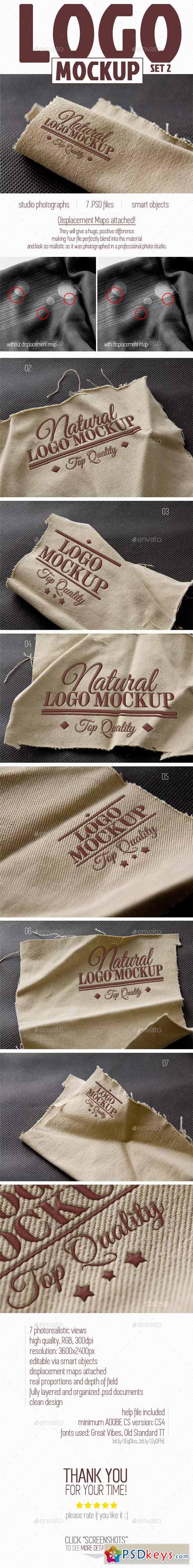 Photorealistic Natural Logo Mock-Up (set 2) 9573582