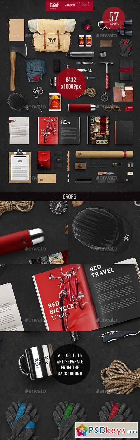 Download Travel Brutal Branding Mock-Up (PSD) 9517348 » Free ...