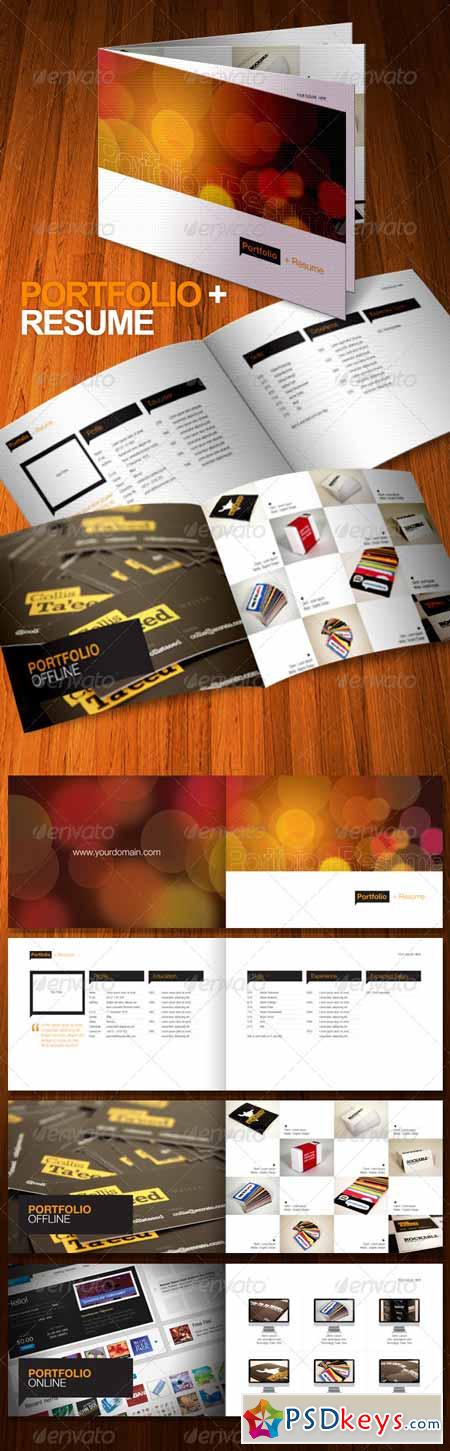 Portfolio + Resume Brochure 8 Pages 132414