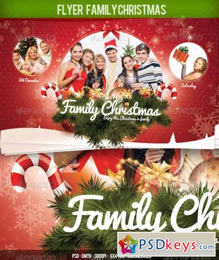 Flyer Christmas Family 3256439
