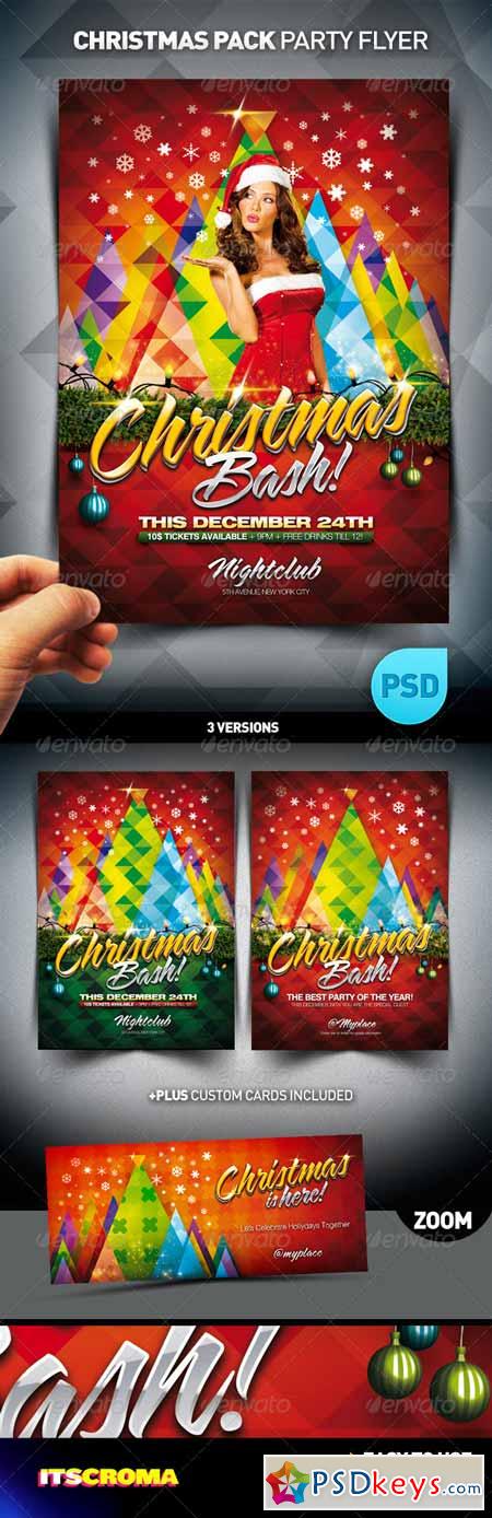 Christmas Bash Party Flyer Pack 769397