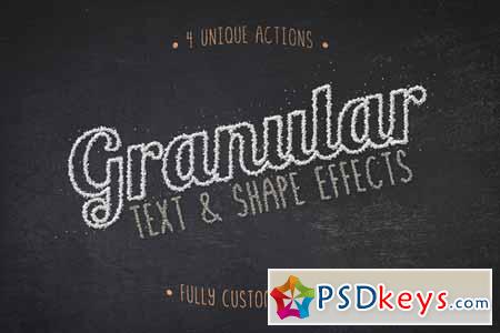 Granular Text & Shape Effects Vol 1 125473