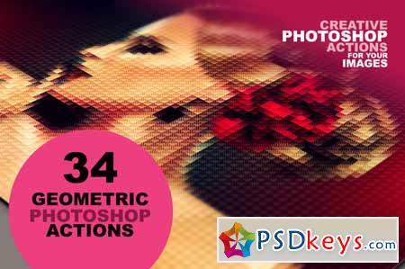 34 Geometric Photoshop Actions 03 29491
