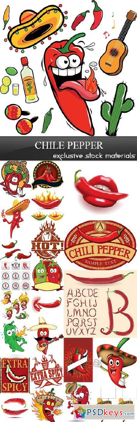 Chile Pepper 25xEPS