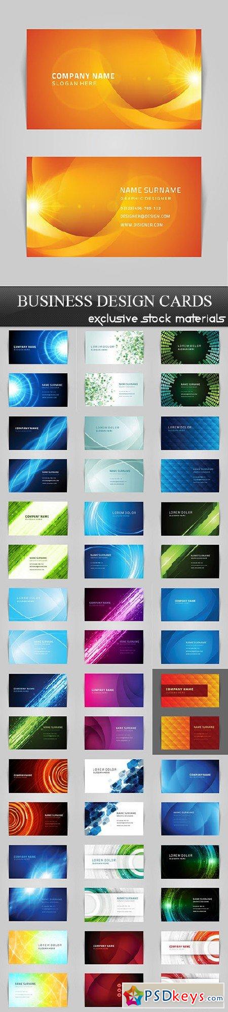 Business Design Cards 25xEPS