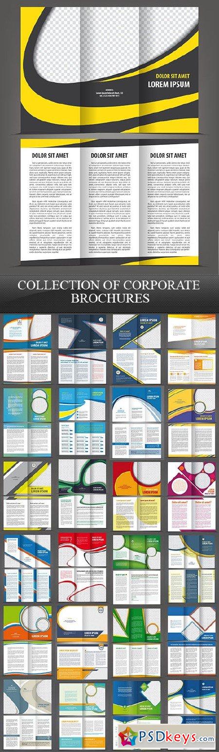 Collection of Corporate Brochures 25xEPS