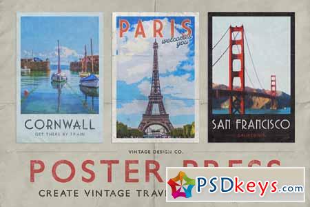 PosterPress - Instant Travel Posters 88319