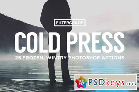 ColdPress - Winter Photoshop Actions 110375