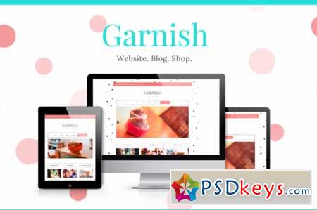 Garnish - WordPress Theme (40% OFF) 123213
