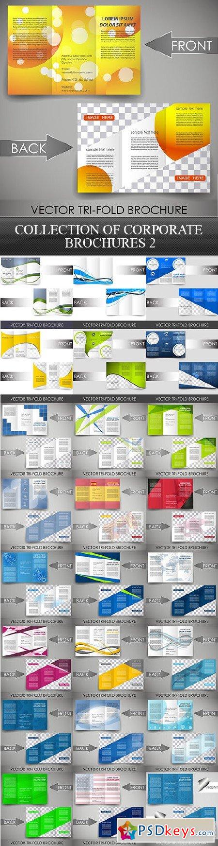 Collection of Corporate Brochures 2 25xEPS
